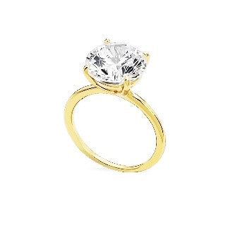 The Classic Solitaire engagement ring - round
