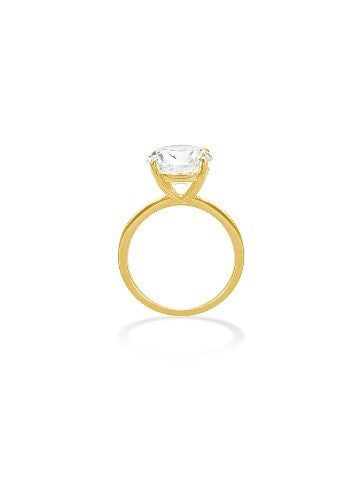 The Classic Solitaire engagement ring - round