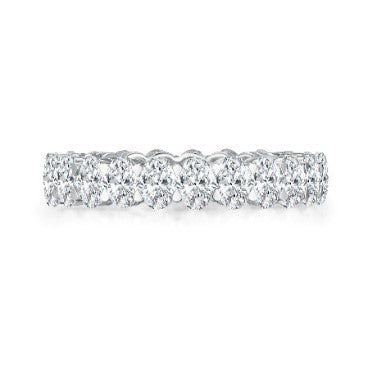 Full Eternity Band - Oval Diamond