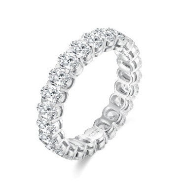 Full Eternity Band - Oval Diamond