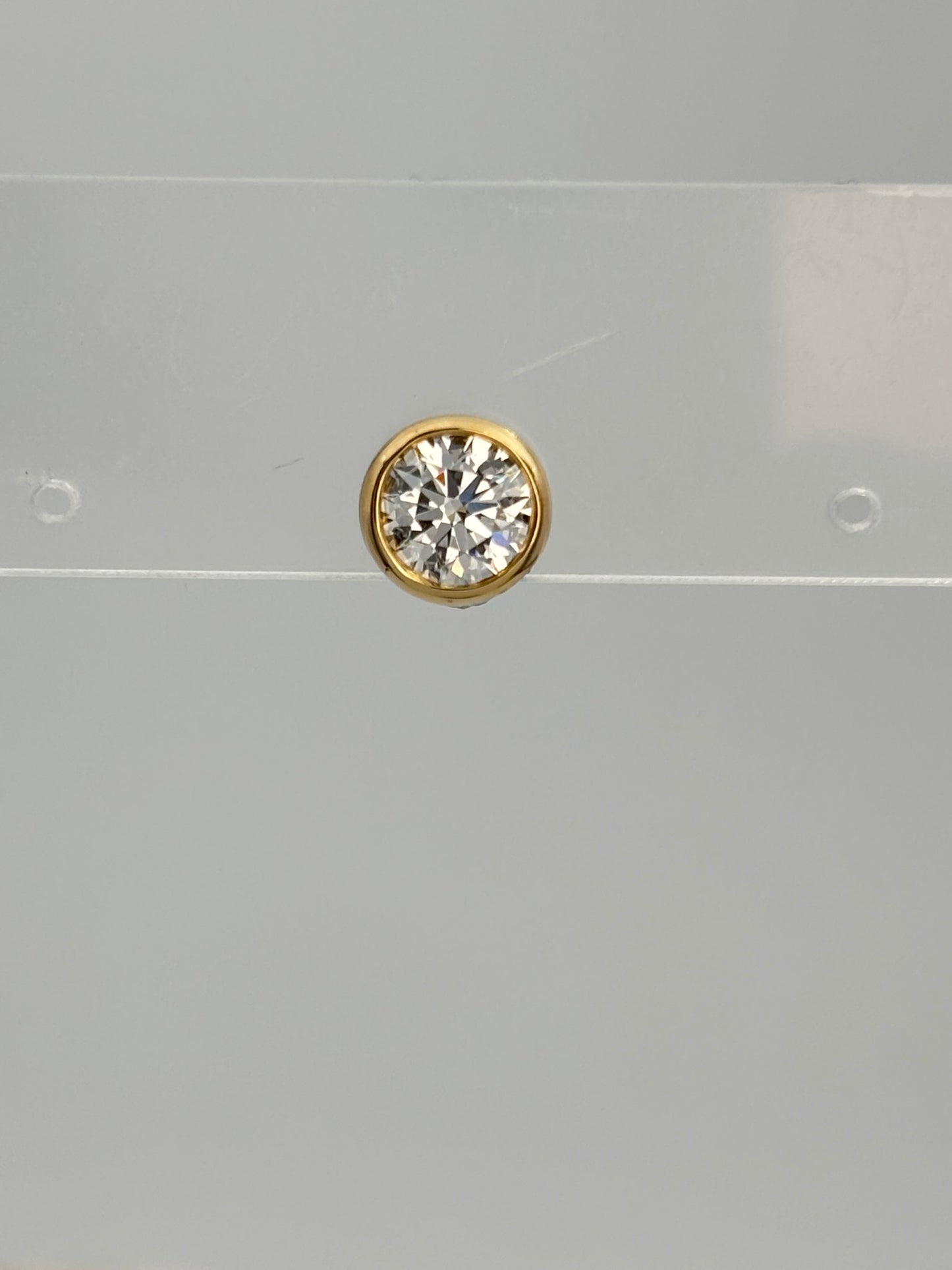 Round Bezel Studs