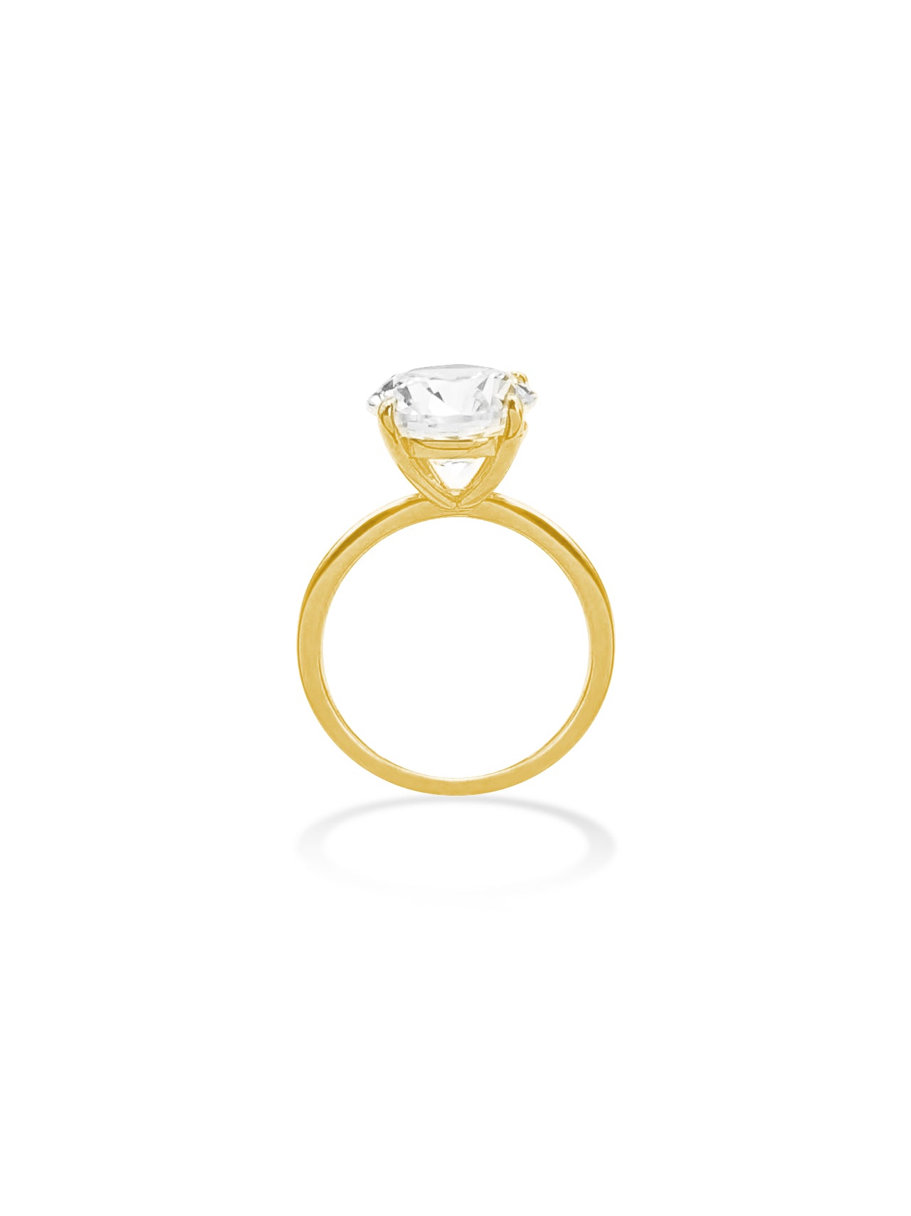 Solitaire 4 Prongs Round Brilliant